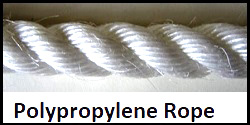 polypropylene rope